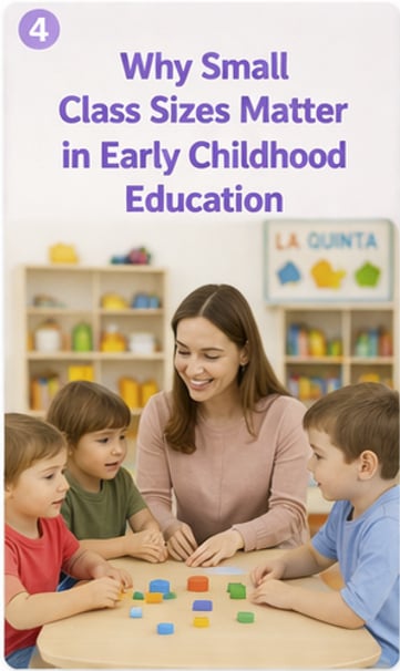 Why Small Class Sizes Matter in Early Childhood Education