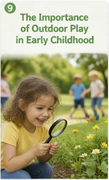 The Importance of Outdoor Play in Early Childhood